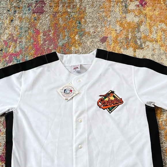 NWT Baltimore Orioles MLB Basebal True Fan Sports Stitched Jersey Men's - Picture 3 of 8